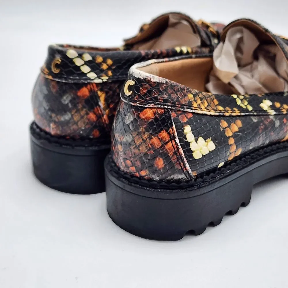 Sam Edelman Women's Circus Deana Slip-On Loafer Black,‎ Size 7M See Photos